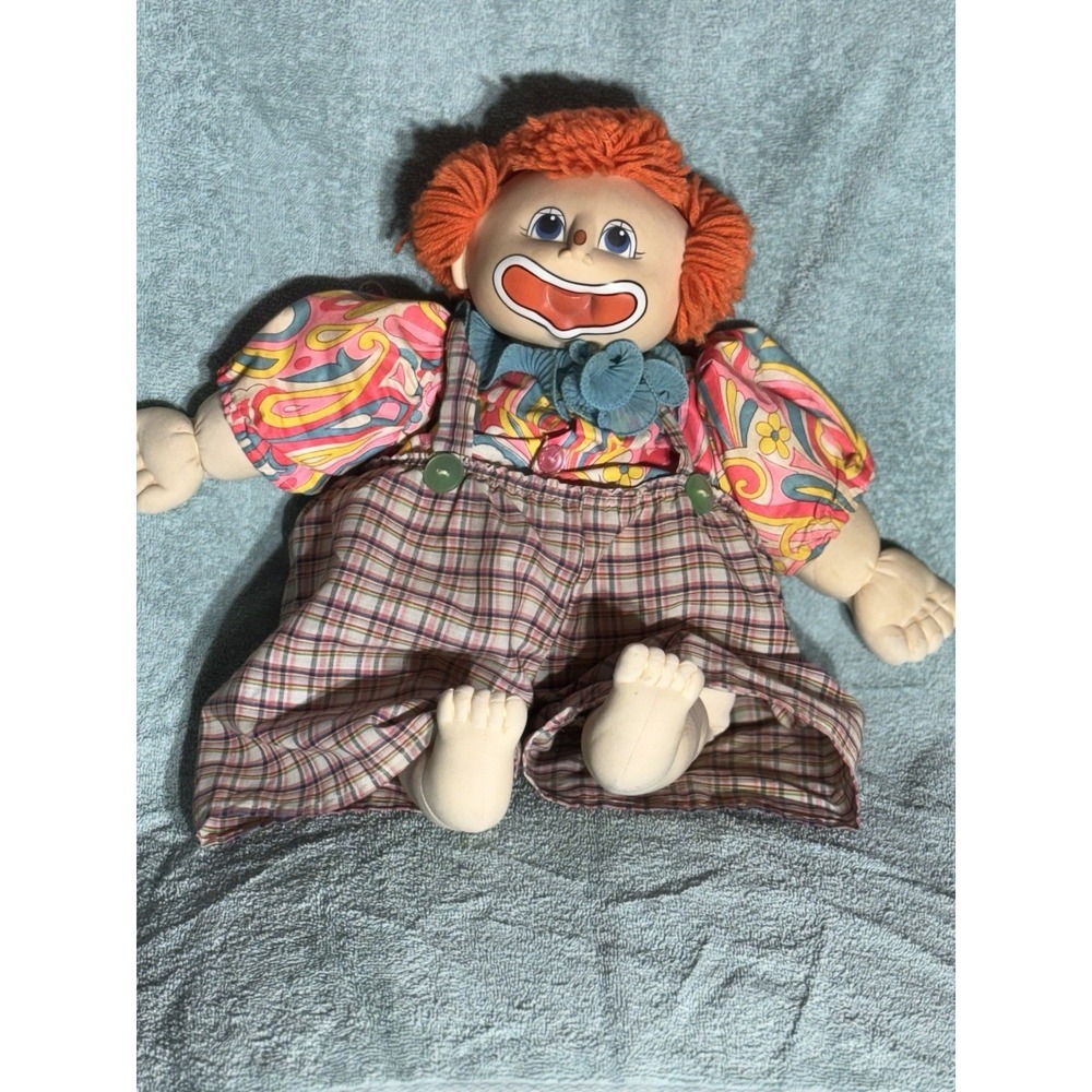 Vintage Funny Baby MN Thomas 1984 Cabbage Patch Style Clown Doll